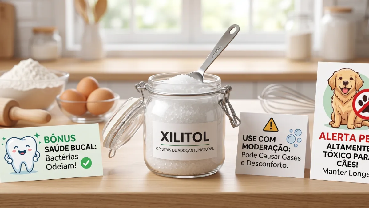 Xilitol: O Sósia Perfeito do Açúcar (Com Alerta de Turbulência!)