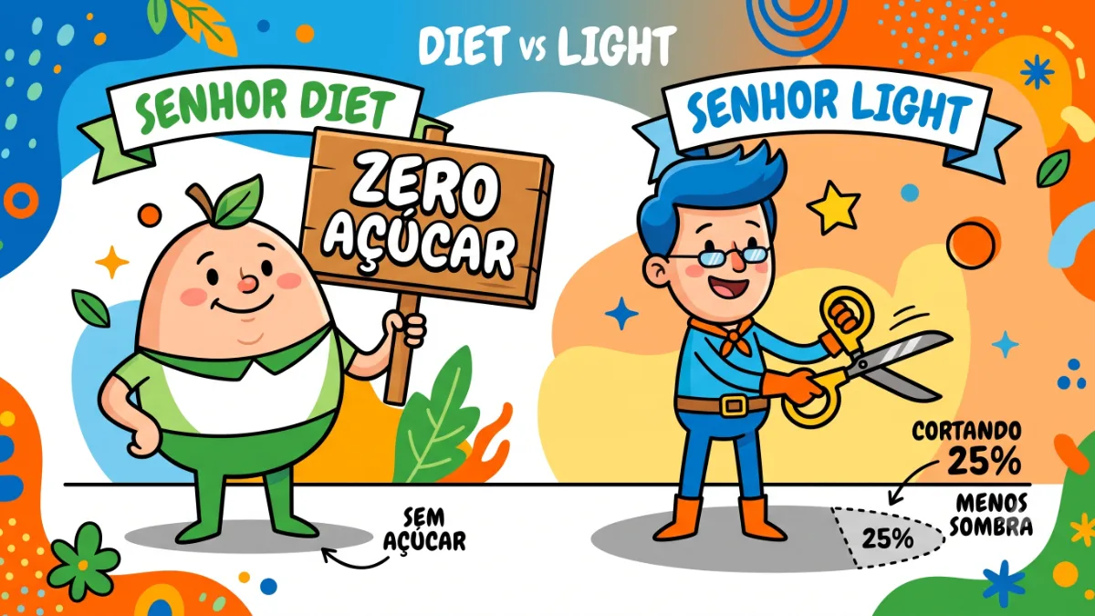 Diet or Light: The Label Clash That Confuses Everyone