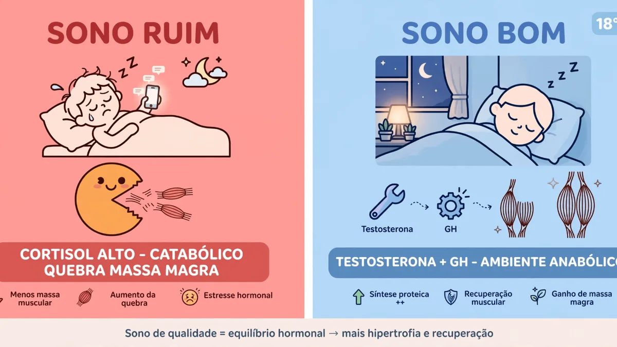 Cortisol vs. GH: La Batalla Hormonal en Tu Almohada