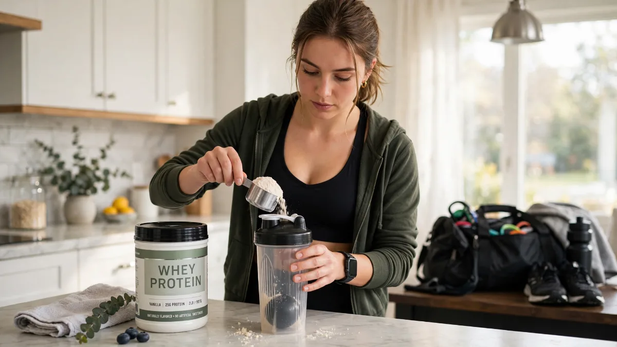 Whey antes do treino: benefícios, para quem é indicado e cuidados
