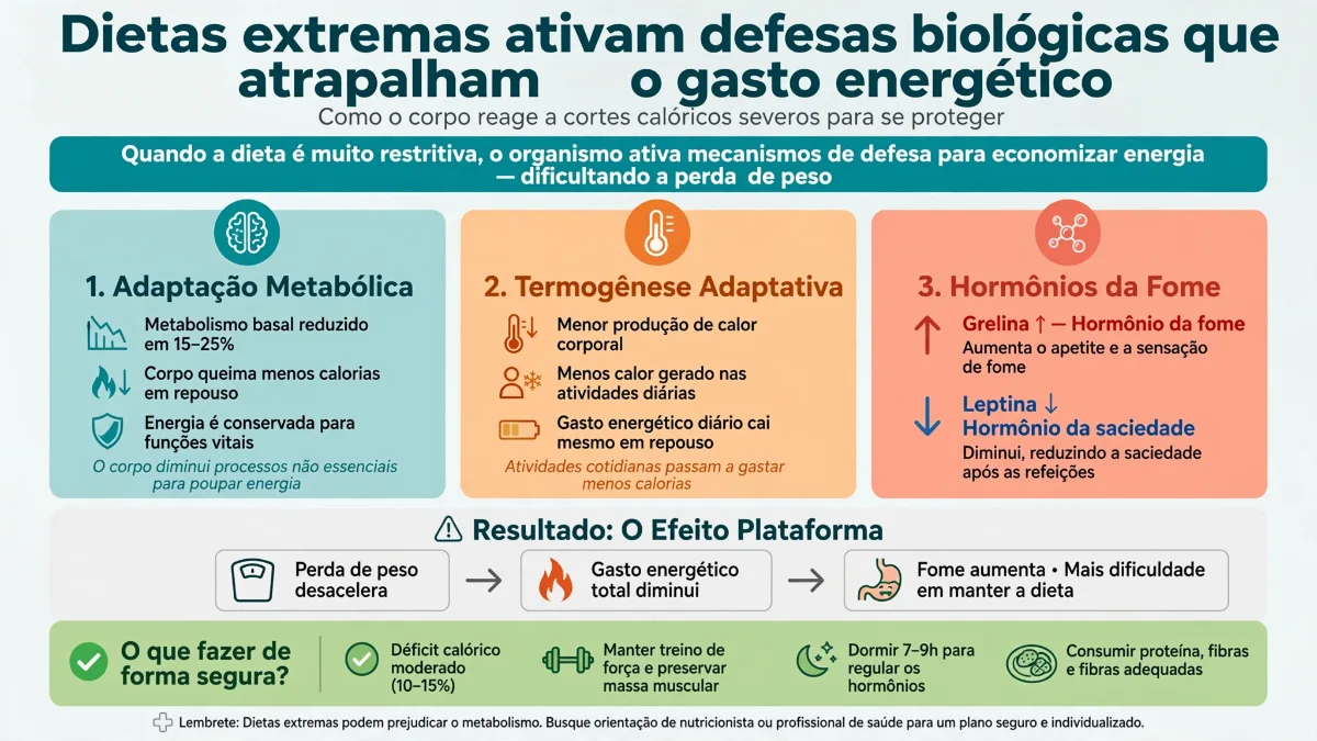 1. Pular refeições e fazer dietas muito restritivas