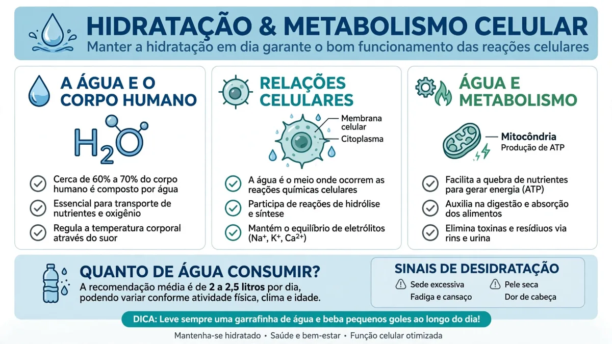 3. Beber pouca água ao longo do dia