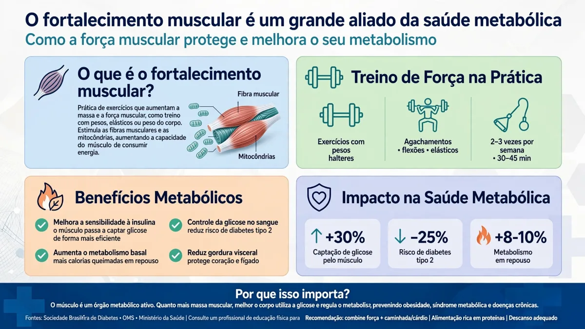 5. Negligenciar o treino de força e a massa muscular