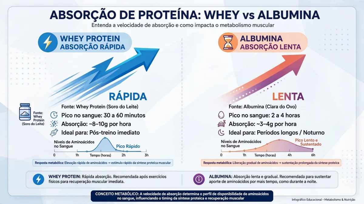 As 4 principais diferenças entre Whey Protein e Albumina