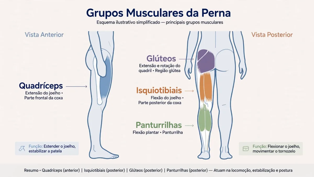 4. Músculos das pernas: entenda a anatomia básica do treino