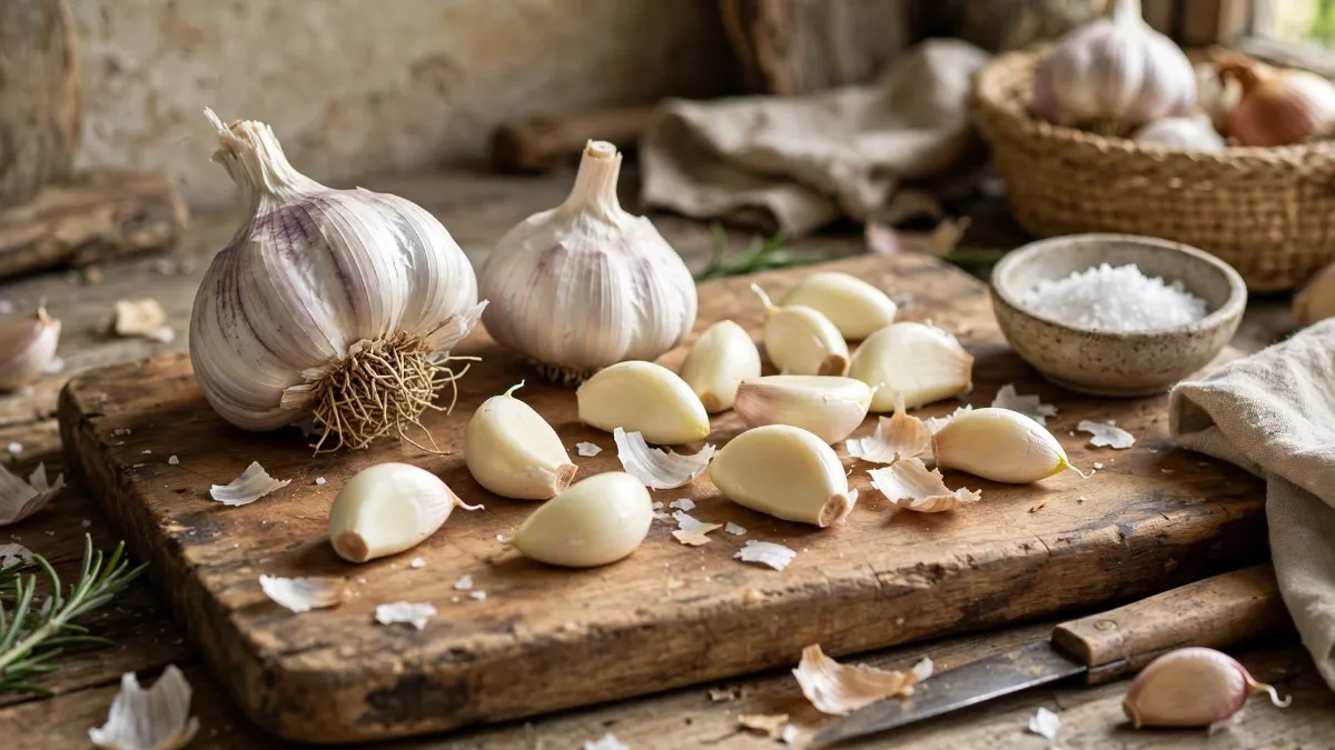 5. Alho: o superalimento funcional para a imunidade